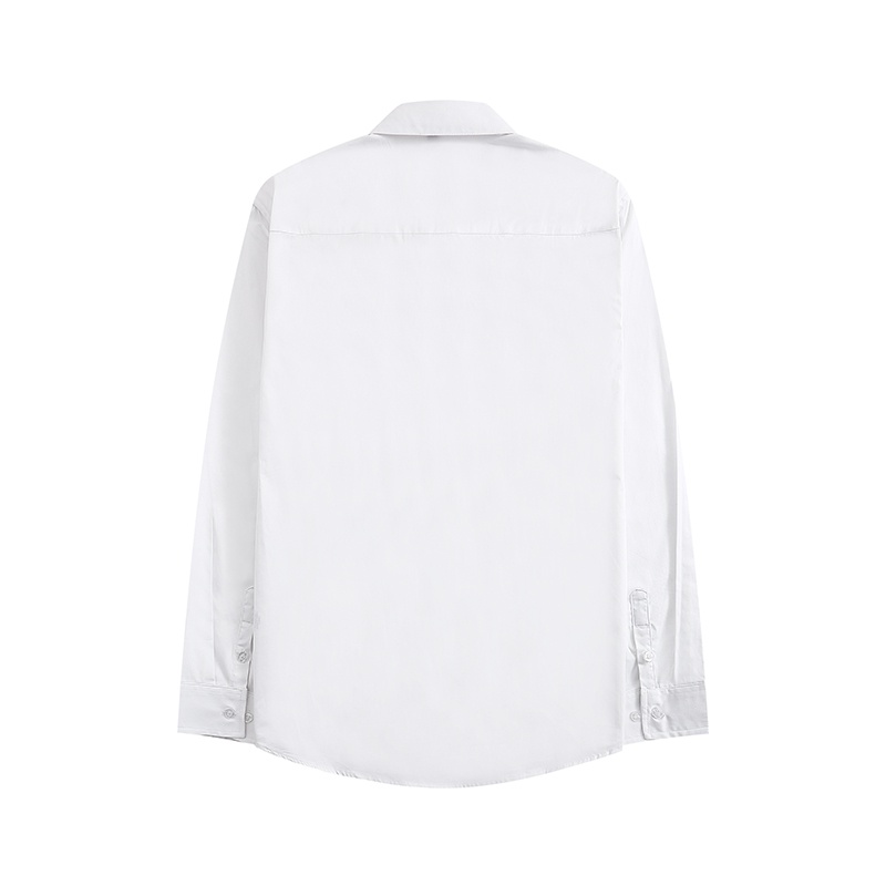 Áo Sơ Mi Burberry Tay Dài Mềm Mại Thoải Mái Phối Túi Thiết Kế Đơn Giản Chất Lượng Cao Cho Nam##