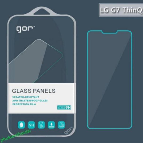 Cường lực LG G7 Thin Q / LG G8 Thin Q hiệu Gor trong suốt 9H / 2.5D cao cấp