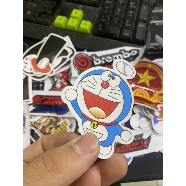 [Mã LIFEAUMAY giảm 10% tối đa 30k đơn 150k] 01 Sticker ngẫu nhiên dán trang trí điện thoại, laptop, xe …