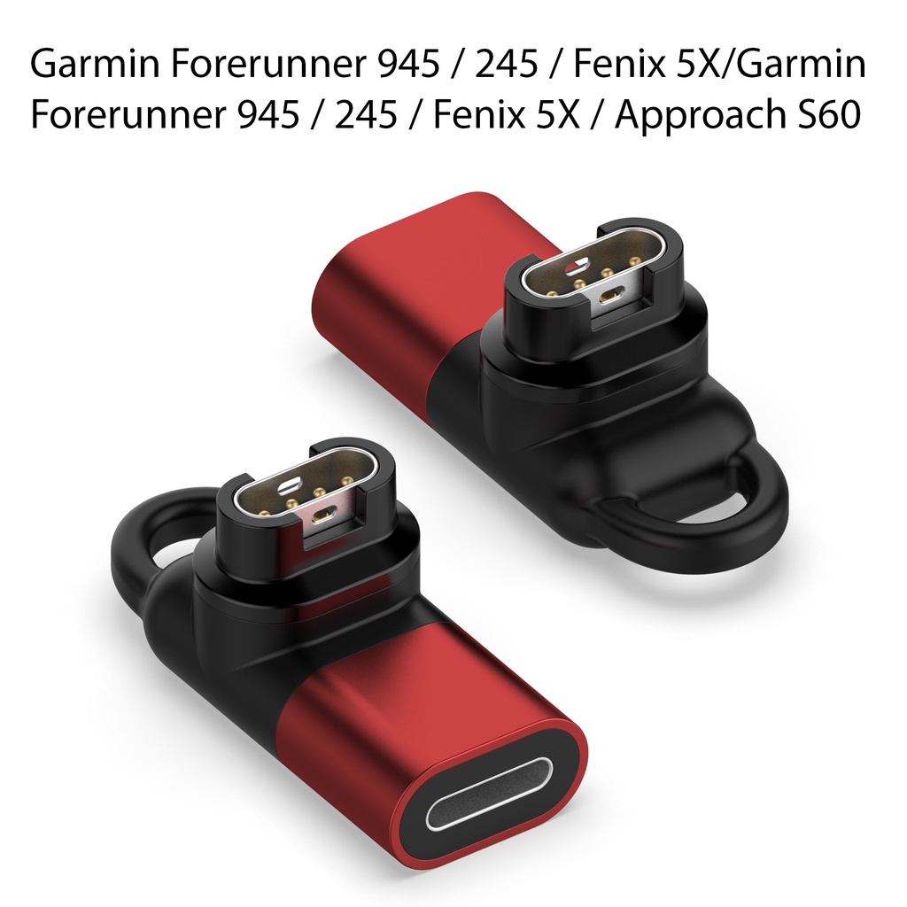 Đầu chuyển Cổng Sạc IP Lighning Cho Garmin Fenix 7 7S 7X 6 /  Forerunner 955 255 55 / Venu 2 SQ / Approach S62 S6
