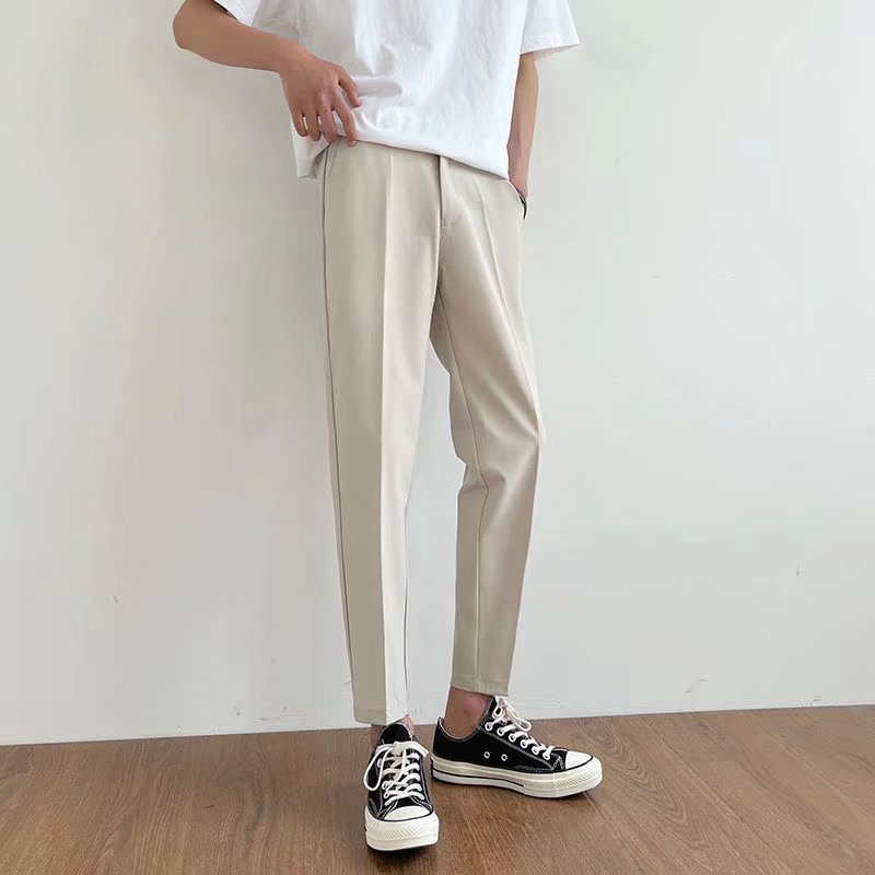 Hàn Quốc Chất Lượng Cao ​Quần Dài Dáng Rộng Thiết Kế Hợp Thời Trang (Size M-3XL)