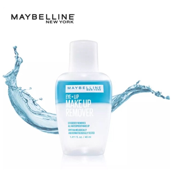 Tẩy Trang Mắt Môi Chuyên Dụng Maybelline New York Eye & Lip Makeup Remover 40ml | BigBuy360 - bigbuy360.vn