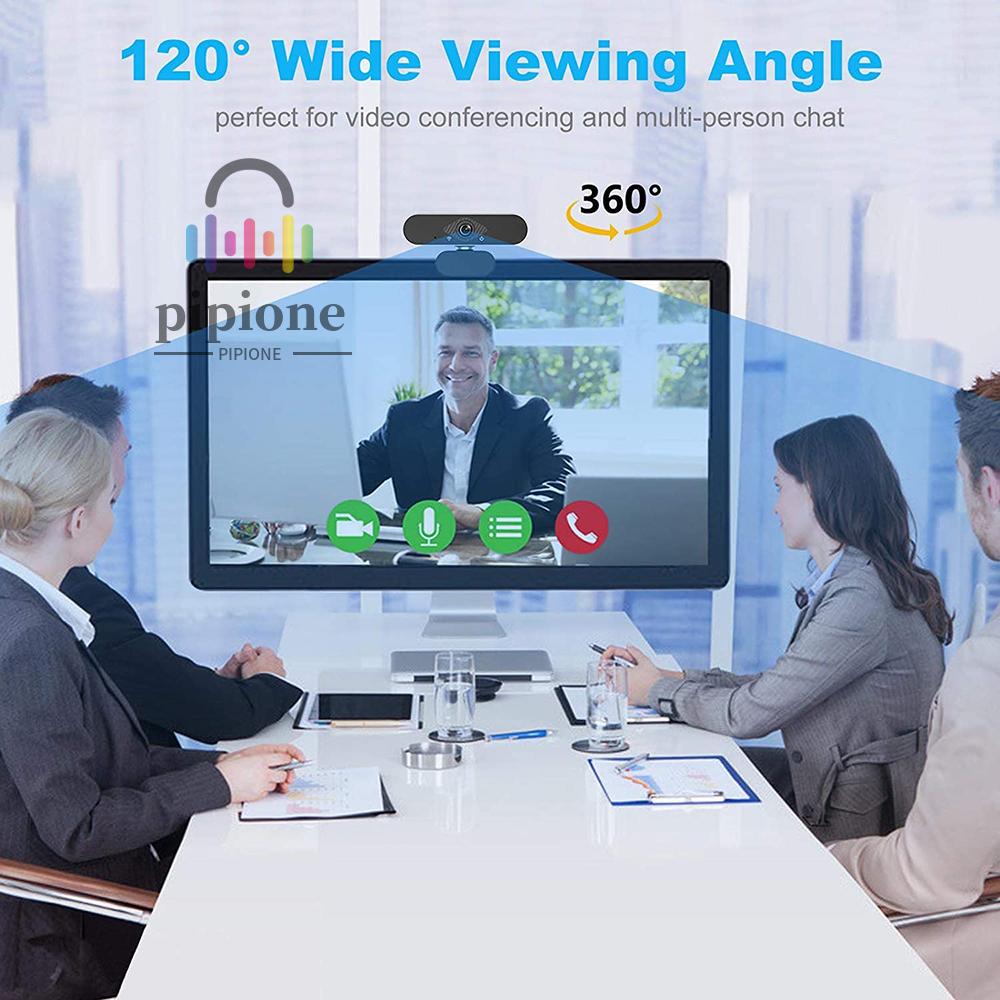 Webcam Hd 1080p 120 ° Gắn Kèm Micro Tiện Dụng | BigBuy360 - bigbuy360.vn