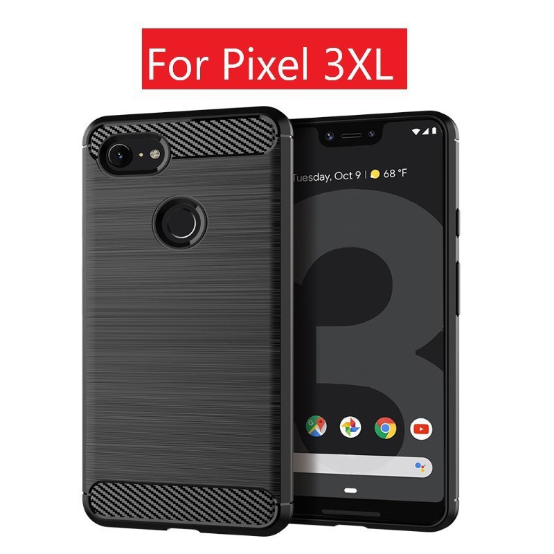 Ốp lưng điện thoại Google Pixel 2XL Pixel 3, Pixel 3 XL, Pixel 4, Pixel 4 XL cacbon chống sốc