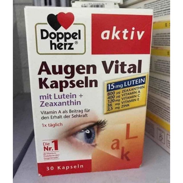 Bill kèm Augen vital hàng Đức