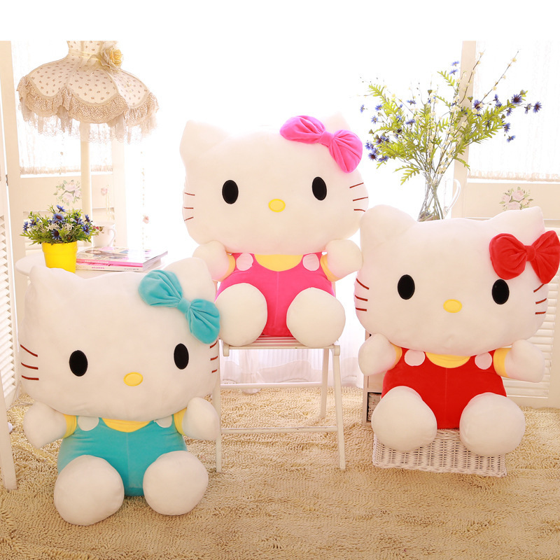 Mèo Hello Kitty Nhồi Bông Đáng Yêu