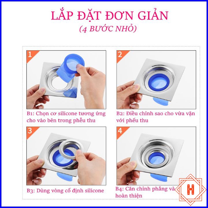 Ống Sillicon Ngăn Mùi Hôi Cống Và Côn Trùng Xâm Nhập { H }