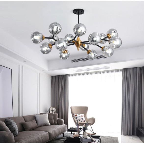 Đèn chùm MONSKY TACOR kiểu dáng hiện đại 15 tay trang trí nội thất sang trọng [ẢNH THẬT 100%]