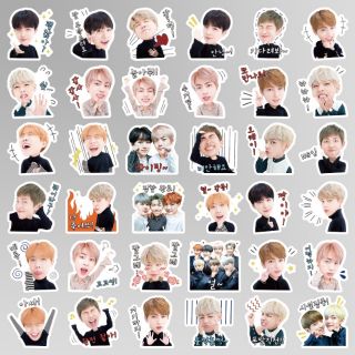 SET 40 MIẾNG STICKER BTS CUTEE (KHÔNG THẤM NƯỚC)