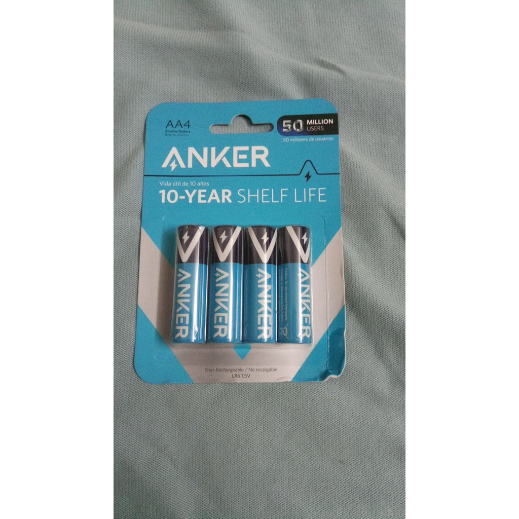 Pin Kiềm AA ANKER Alkaline (Bộ 2 Pin/4 Pin) - B1810