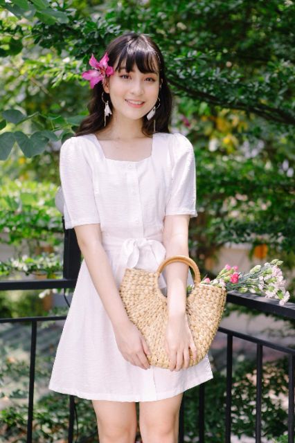 Túi cói bán nguyệt size 25cm và size 30cm