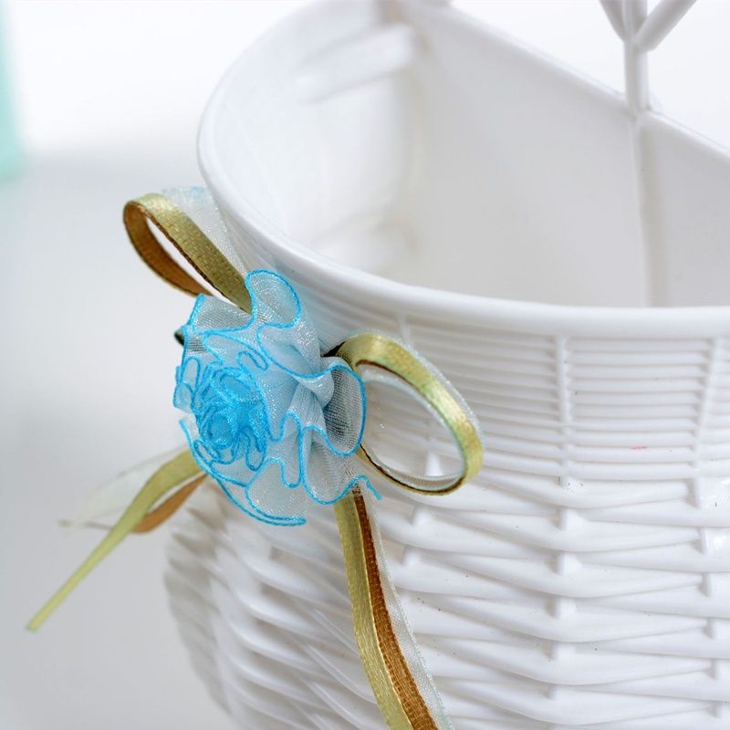 Nhựa giỏ hoa treo tường trang trí tường hoa giả treo tường chậu hoa treo