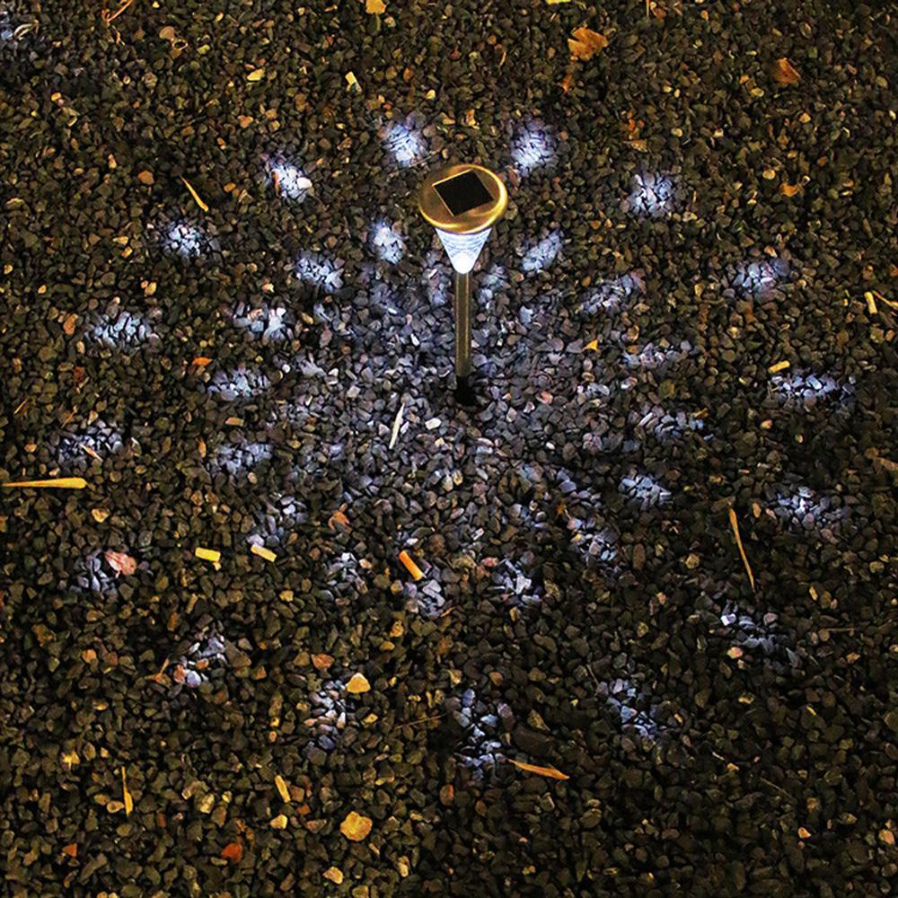 SUENIN Đèn LED Năng Lượng Mặt Trời Tự Động Nhiều Màu Sắc