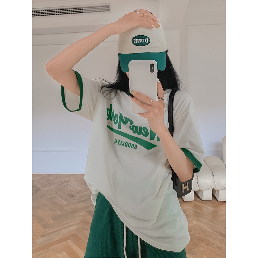 Bộ đồ thun NEW YORK 100% cotton nhiều màu ulzzang basic - Made by Fiin