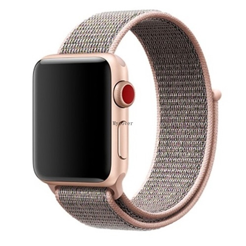 Dây đeo bằng nylon thay thế cho đồng hồ Iwatch Series 6 Se 5 4 3 2 1 44mm 40mm 42mm 38mm