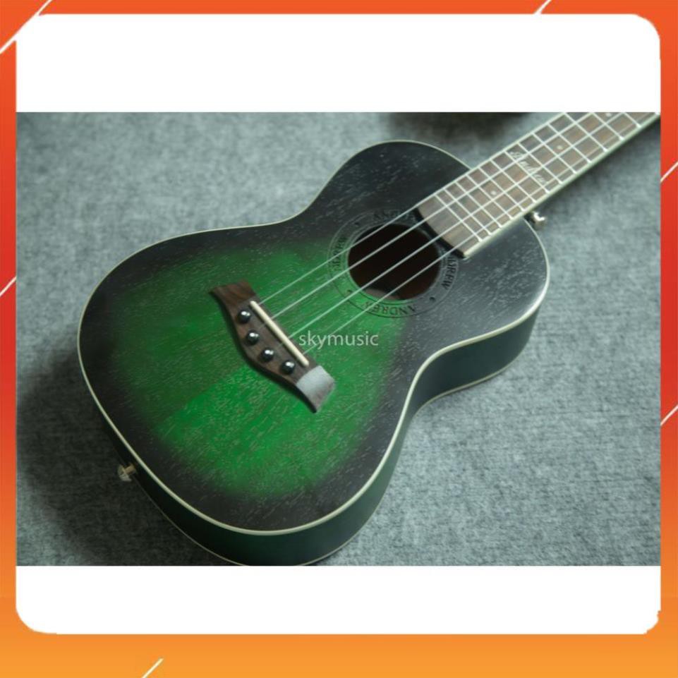 [GIÁ HỦY DIỆT] Đàn Ukulele Concert 23inch Andrew G12 Xanh Lá Cây Ombre Cực Đẹp