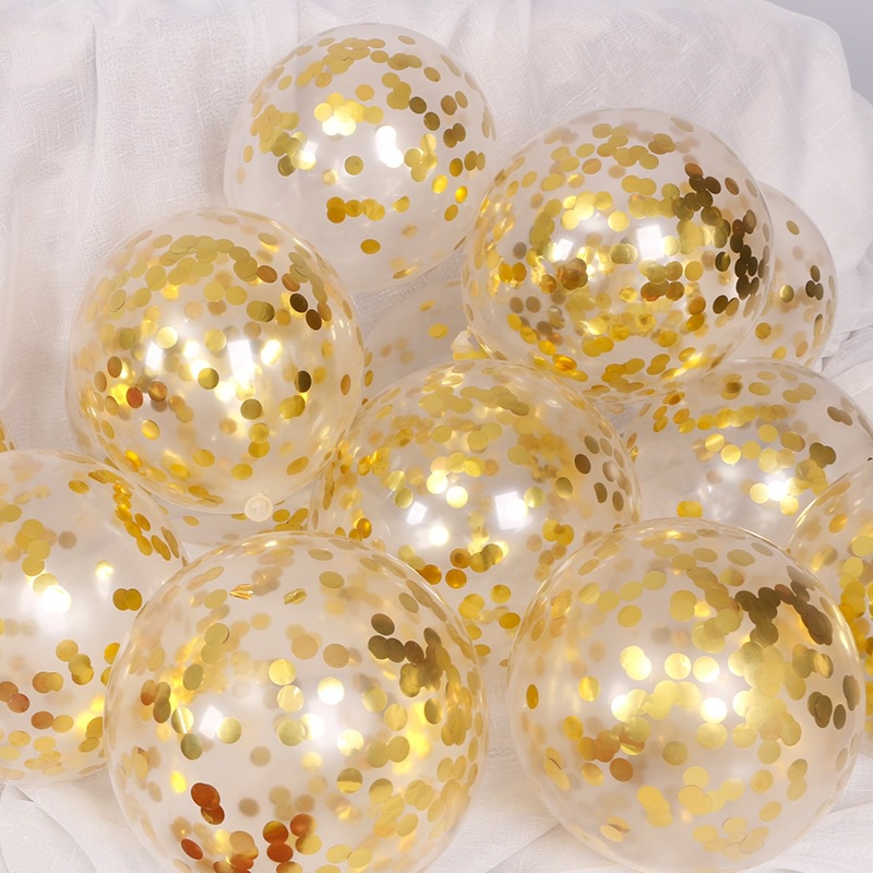 12 inch bóng trang trí nhiều màu trang trí sinh nhật bóng sequin chrome cho bé trai, gái dễ thương