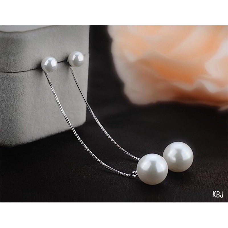 Bông tai nữ tua trai chuẩn bạc ta