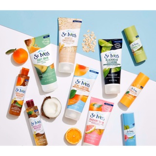 [Date 12/2021]-Sửa rửa mặt tẩy tế bào chết St.Ives 170g của Mỹ