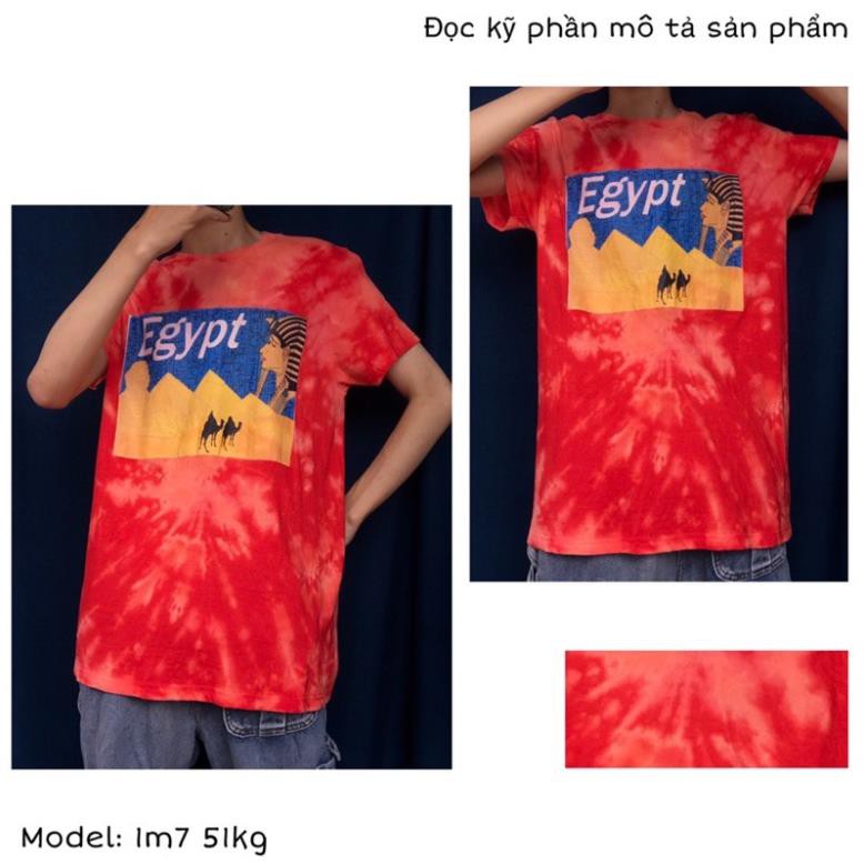 2HAND - ÁO THUN MỸ TIEDYE LOANG MÀU ĐỎ OVERSIZE UNISEX DÁNG THỤNG TRENDY OLDFACTORY.CLOTHES ⚡️