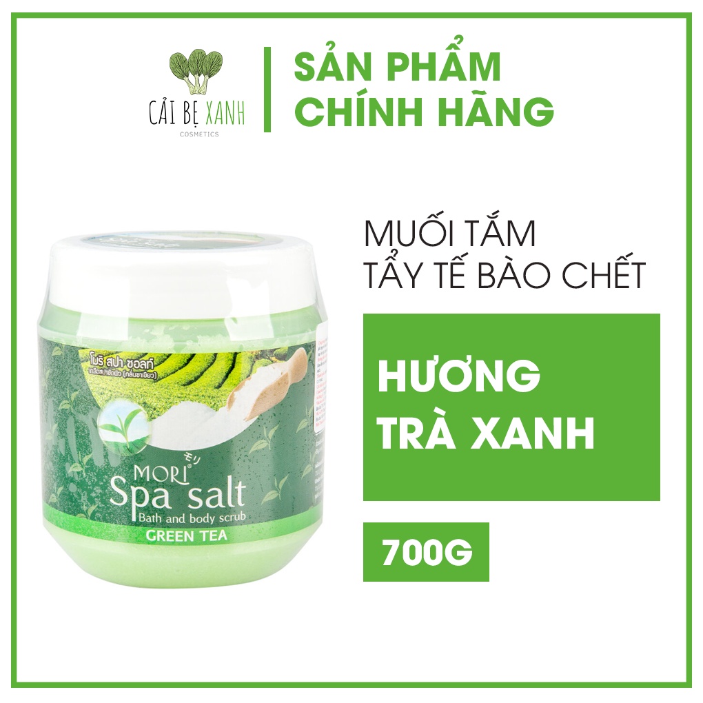 Muối Tắm Tẩy Tế Bào Chết Mori Spa Salt Bath & Body Scrub 8 mùi hương 700g