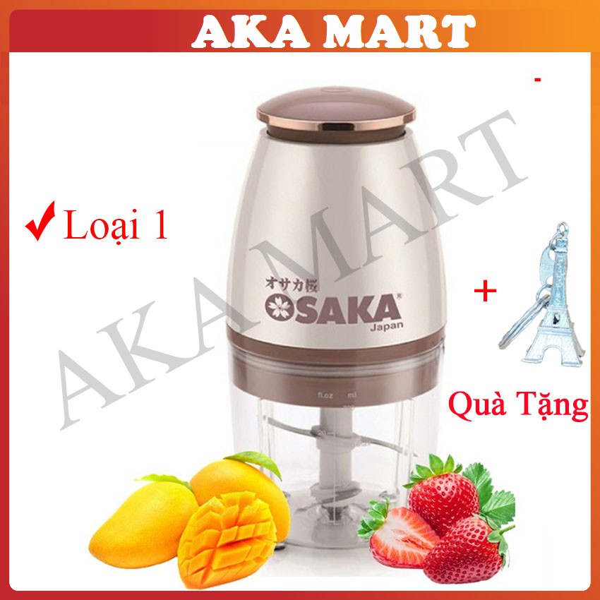 Máy xay thịt cá đa năng OSAKA, Máy xay thịt cá đa năng cho bé, xay thực phẩm rau củ hoa quả loại tốt - Aka mart