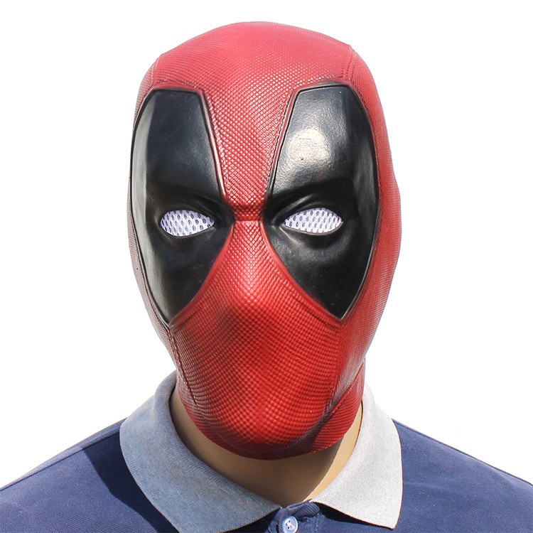 Mặt Nạ Deadpool Silicone Như Thật Chuẩn Điện Ảnh