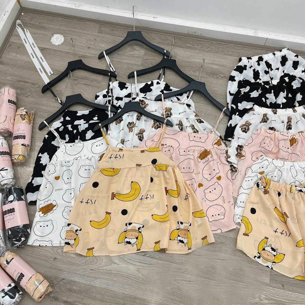 [ Hàng Cao Cấp Loại 1 + Ảnh Thật ] Sét Bộ 2 Dây Cute Quyến Rũ Goon Women's - 013