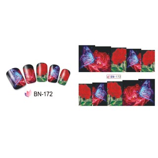 Decal dán móng nước BN
