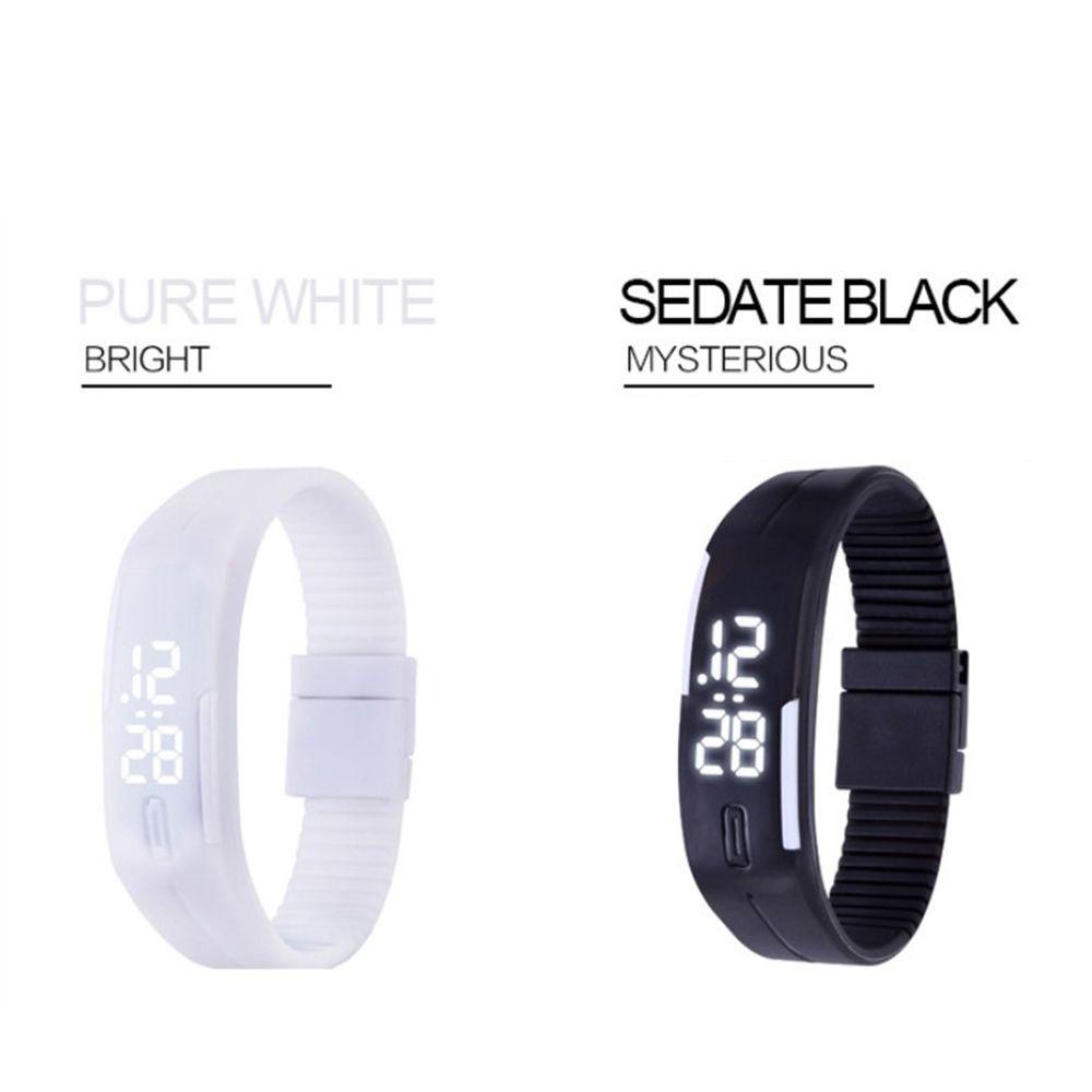 Đồng Hồ Thể Thao GLENES Thời Trang Unisex Với Dây Đeo Silicone Và Đèn LED Cảm Ứng Chạm