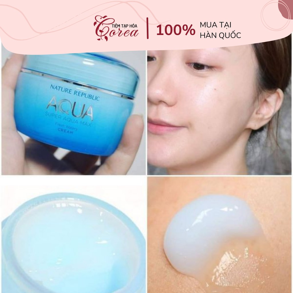 Kem dưỡng ẩm Nature Republic Aqua Max