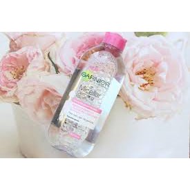 Nước tẩy trang Garnier Micellar Cleansing Water 400ml (Hồng)