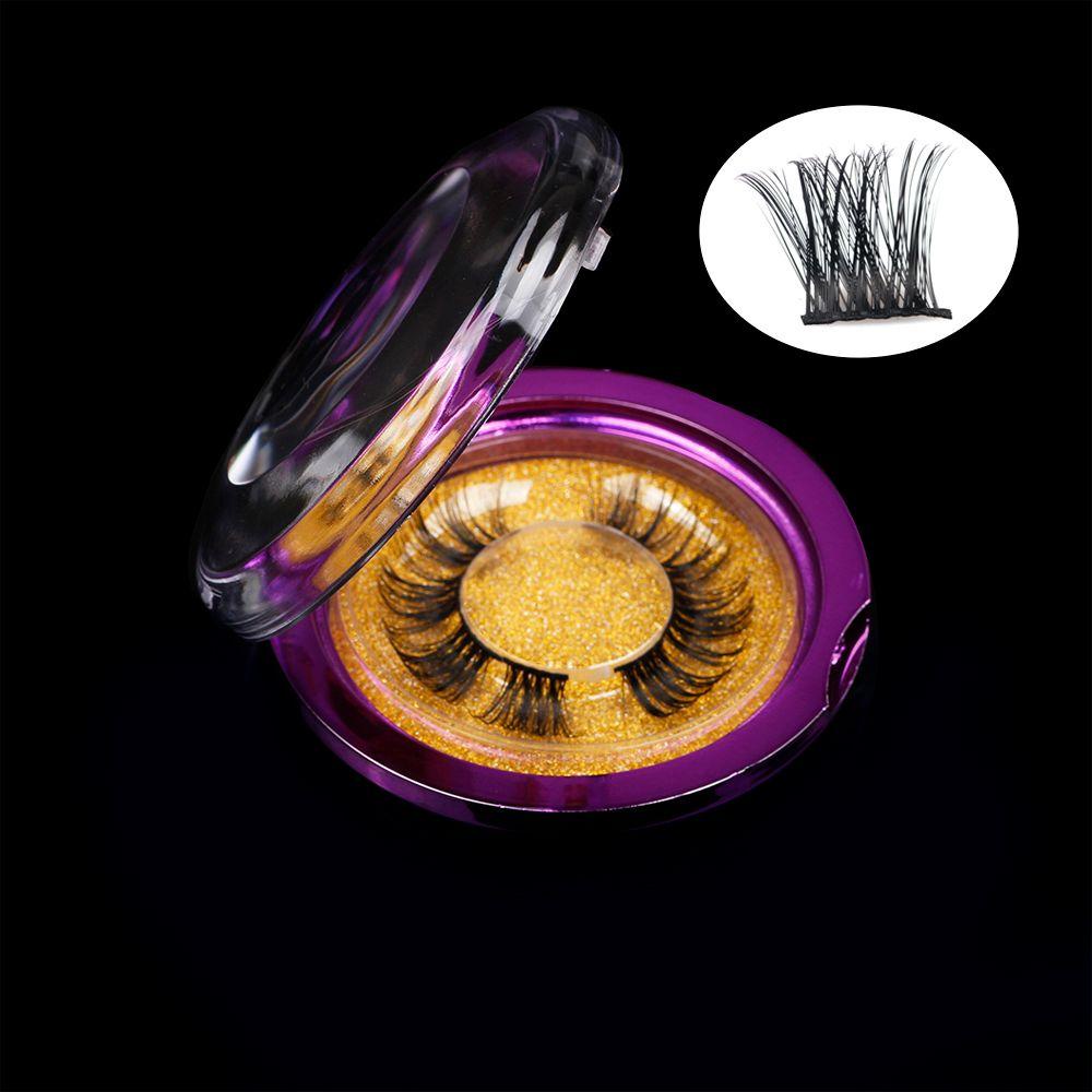 June Segment Hàng Bán Chạy Lông Mi Bán Chạy Sử Dụng Kép Kết Hợp Wispy Lông Mi