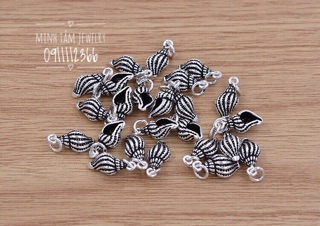 Charm Ốc Sên bạc Thái S925