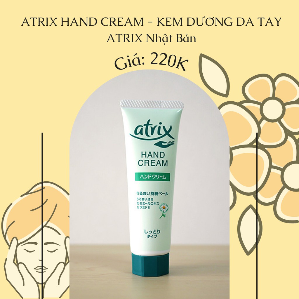 (HÀNG PICK STORE NHẬT - ORDER ) ATRIX HAND CREAM - KEM DƯỠNG DA TAY ATRIX Nhật Bản