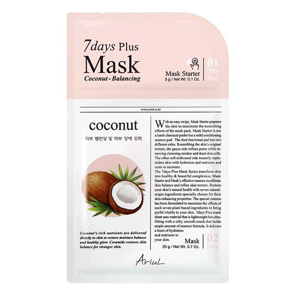 Mặt Nạ 7 Ngày Tinh Chất Thiên Nhiên Ariul 7days Plus Mask 20g