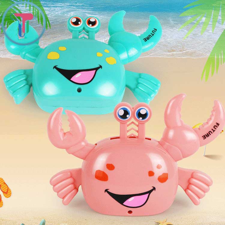 Cua đồ chơi chạy pin có đèn và nhạc