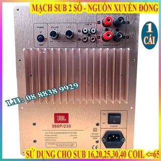 Mạch kéo loa siêu trầm jb nguồn xuyến đồng - mạch sub điện - giá 1 chiếc