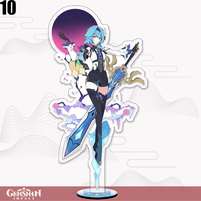 Doujin genshin Impreza Mô Hình Nhân Vật wriothesley furina Đứng Được Màu Nước