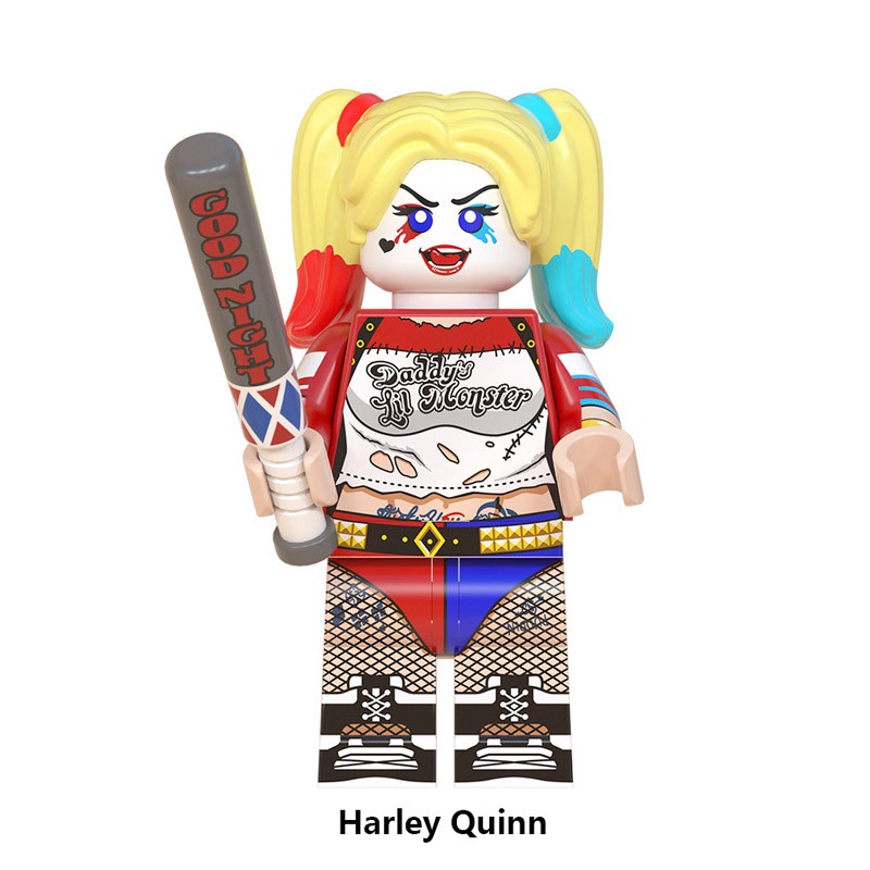 Mô hình khối lắp ghép Lego nhân vật Joker Harley Quinn Wm6080 WM6080