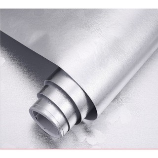 DECAL 1M dán bếp tráng nhôm khổ 60CM - hoa mai bạc mới