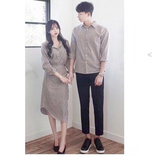 SET VÁY ÁO SƠ MI NAM NỮ MẪU MỚI CỰC ĐẸP