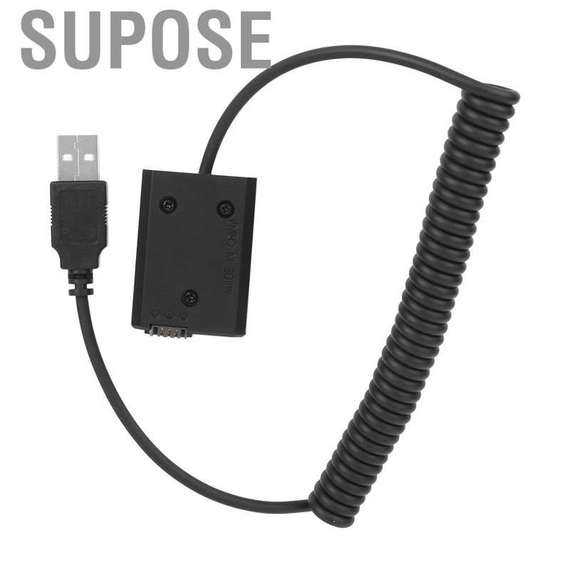Supose Portable dummy battery with full decoding DC coupler adapter USB port External Battery spring wire for Sony A7 A3000 A6300 RX10 NEX5 NEX7