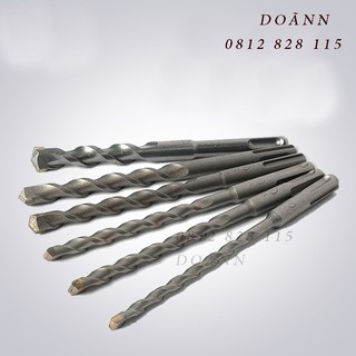 Bộ 6 mũi khoan bê tông 6-8-10-12-14-16