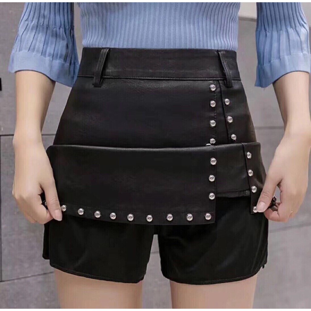 Chân váy da đinh hàng Quảng Châu | BigBuy360 - bigbuy360.vn