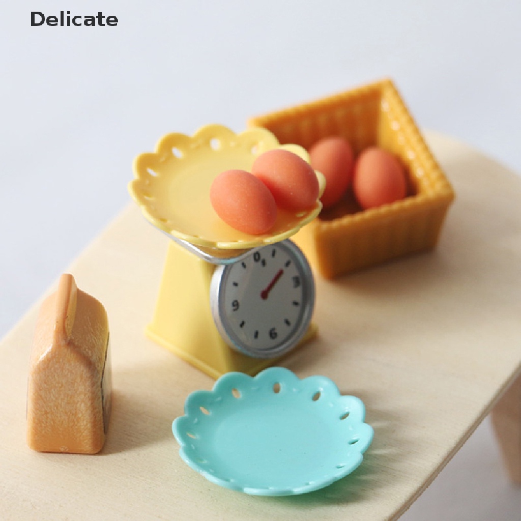 |Tinh Tế| Set 9 Trứng Phục Sinh Mini Tỉ Lệ 1 / 12 Dùng Để Trang Trí Nhà Búp Bê