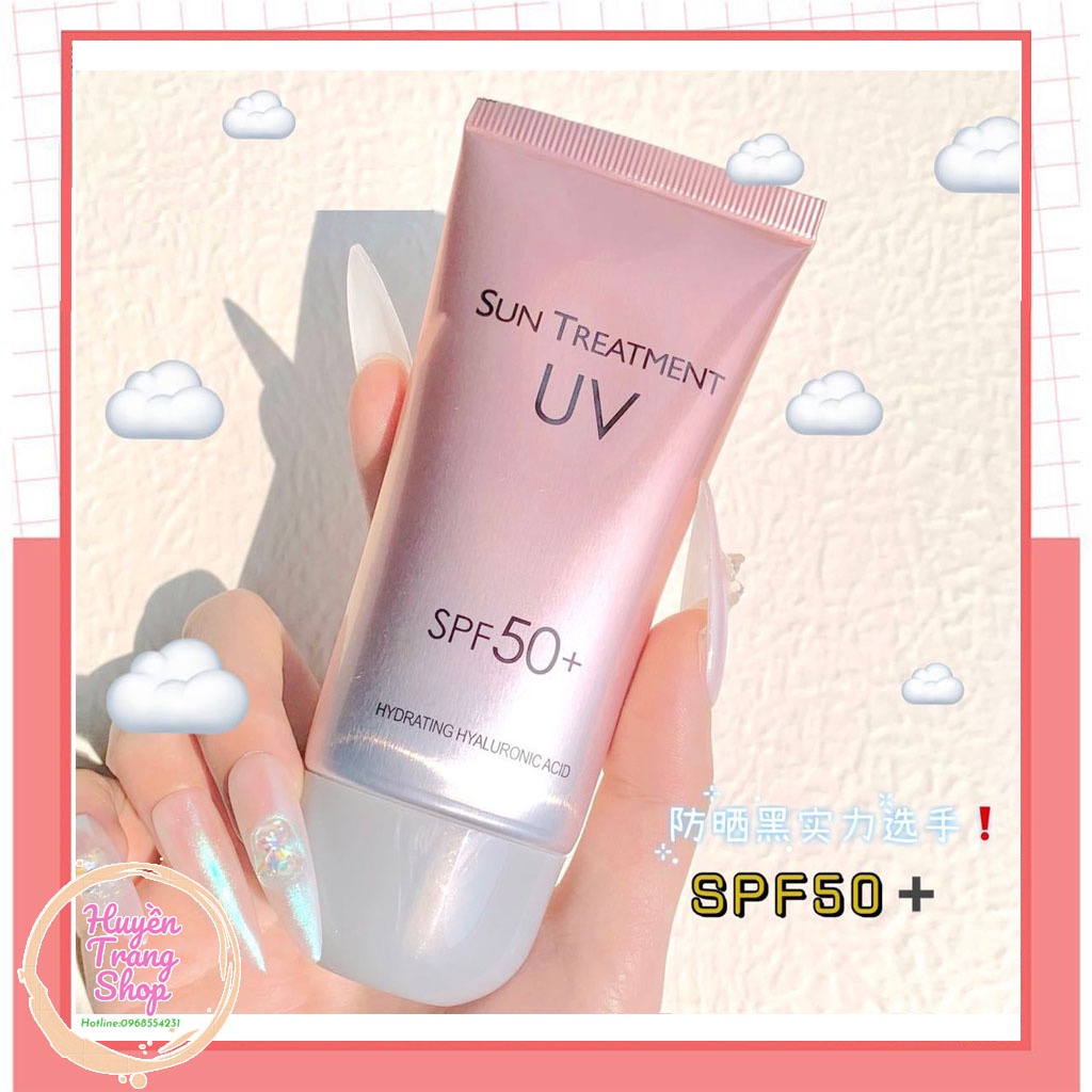 Rẻ quá luôn nè Kem Chống Nắng Trắng Hồng Da SUN TREATMENT SPF50+