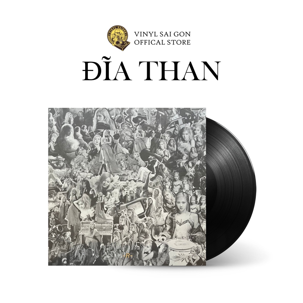 Đĩa Than (Vinyl) Đầu Tiên Album R On The Ground - Ca Sĩ Rose (BLACKPINK) Phiên Bản Giới Hạn