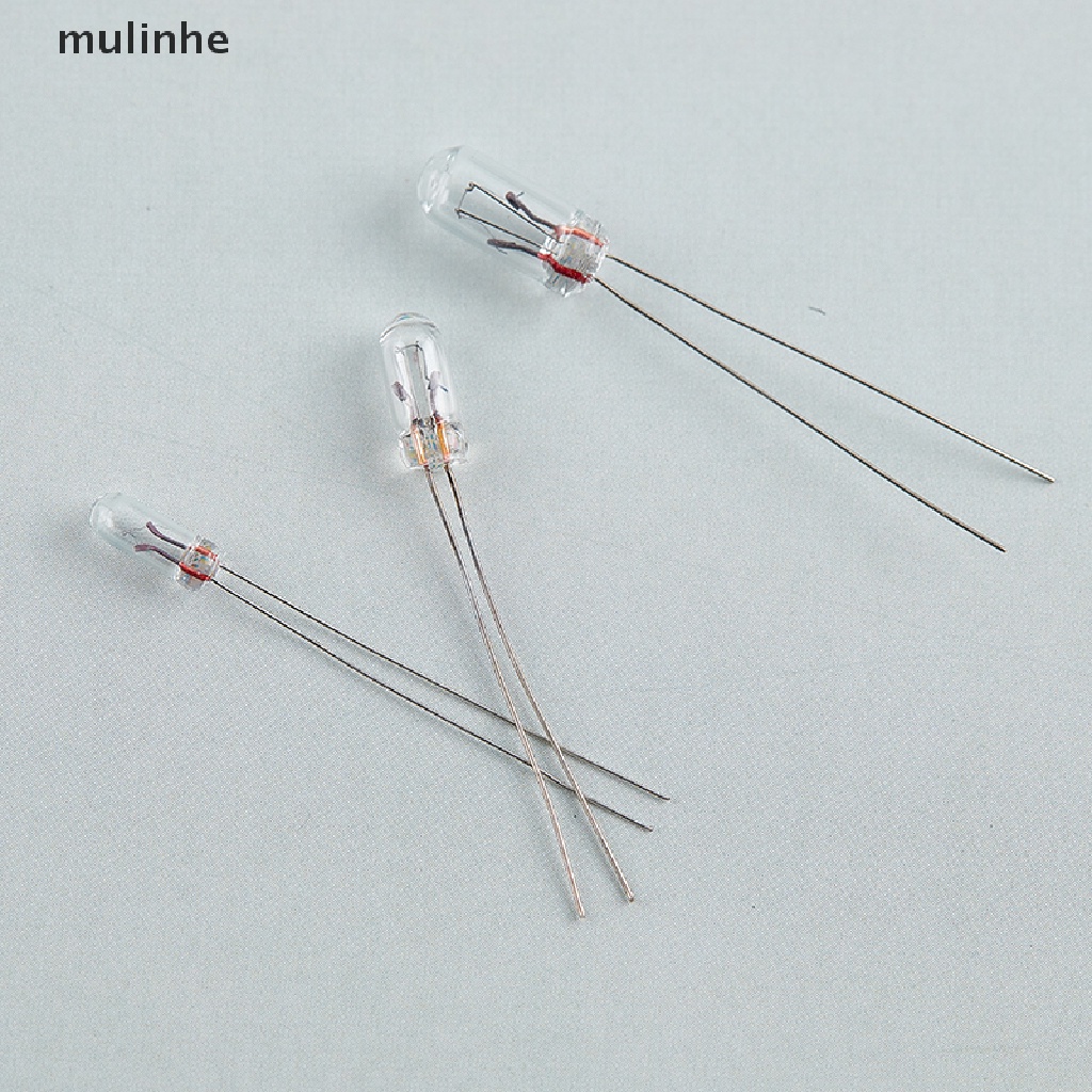 10 Bóng Đèn Sợi Đốt Mini 3 / 4 / 5mm 3 / 6 / 12 / 24V