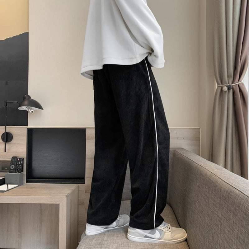 Quần thun 1 vạch ống xuông ( size S - 3XL tương ứng 30kg -100kg )